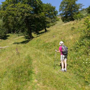 Sophie en randonnée